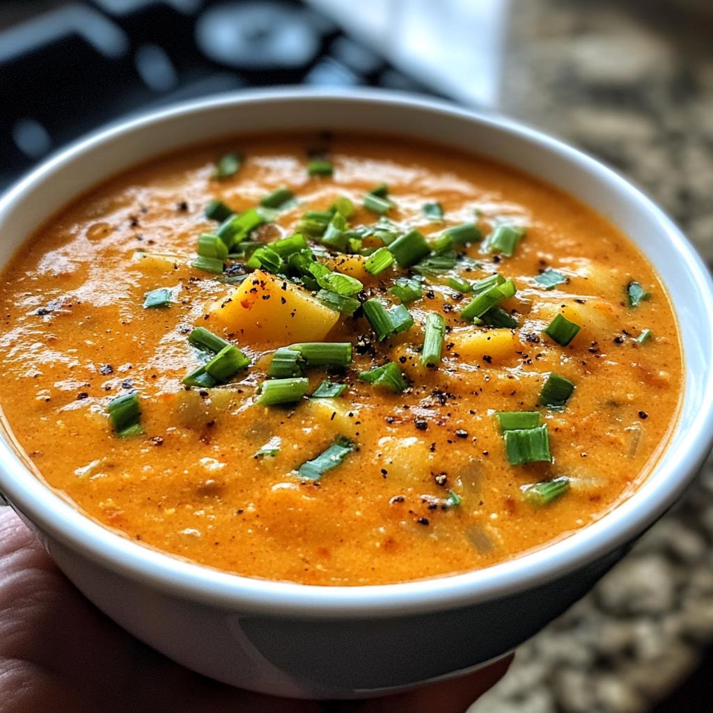 instant pot cajun potato soup