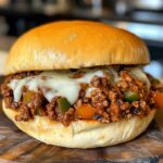 italian sloppy joe sandwich