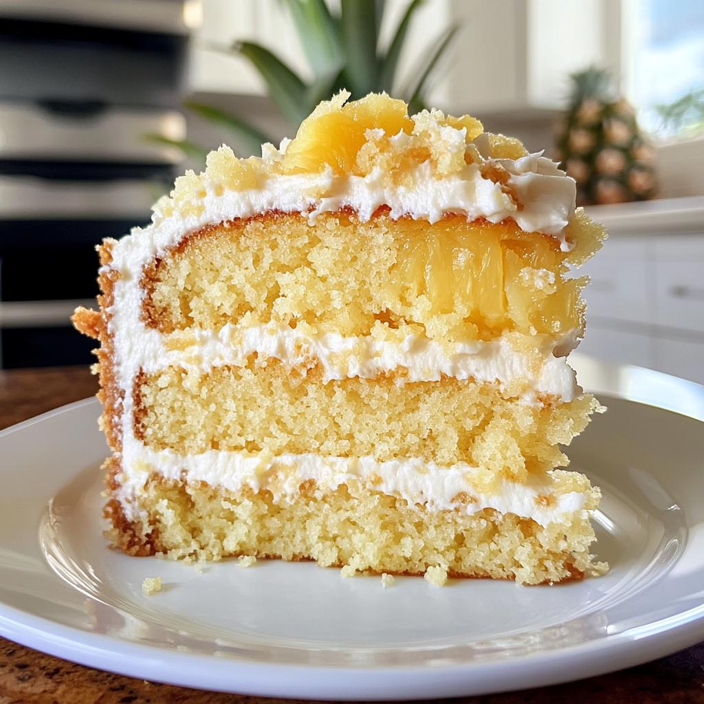 juicy pineapple heaven cake
