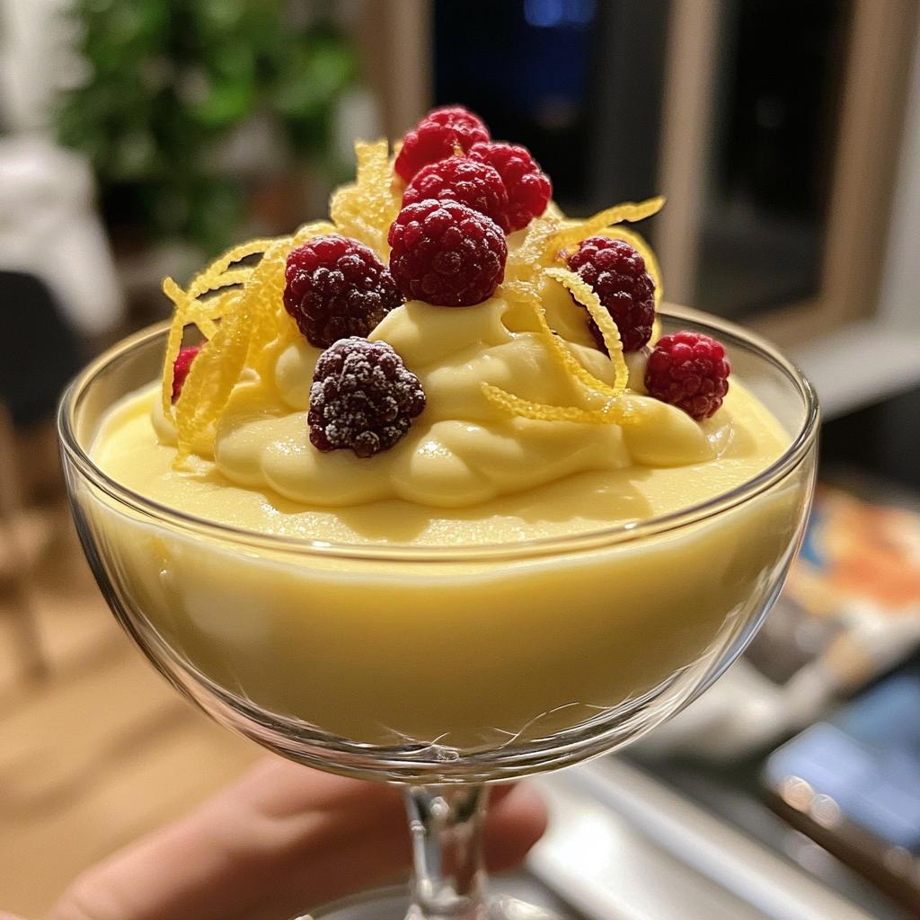 lemon mousse