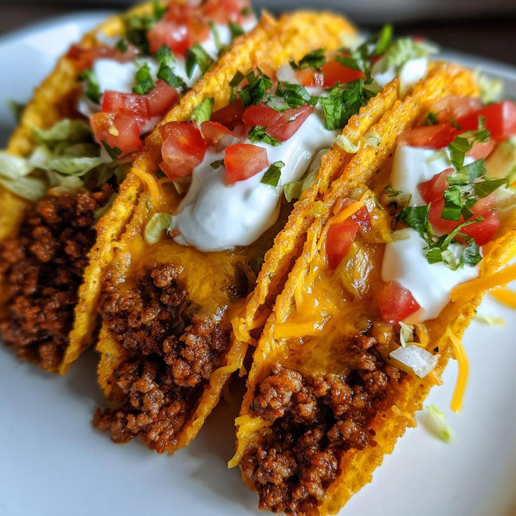 loaded cheesy pocket tacos - detail 1