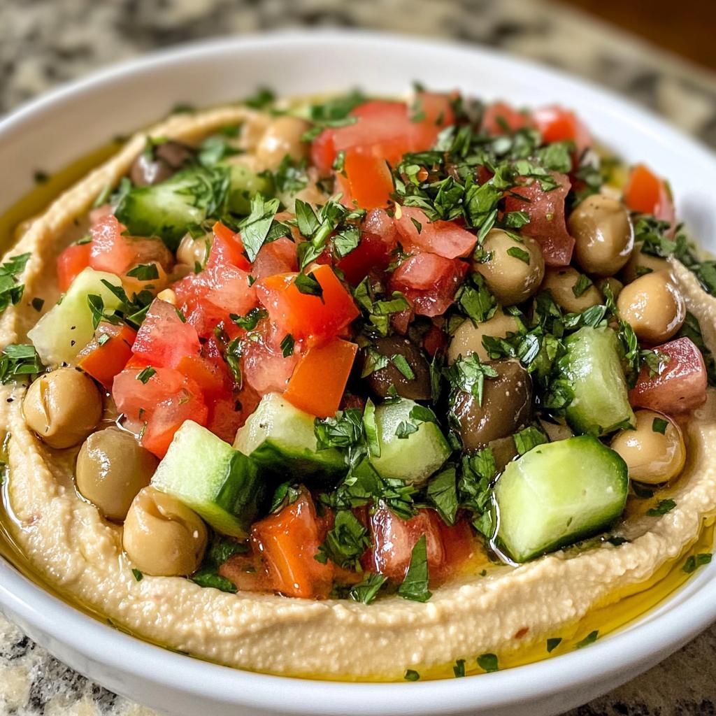 loaded hummus