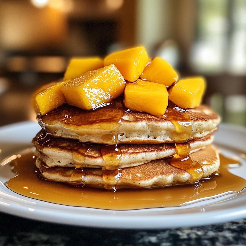 mango pancakes