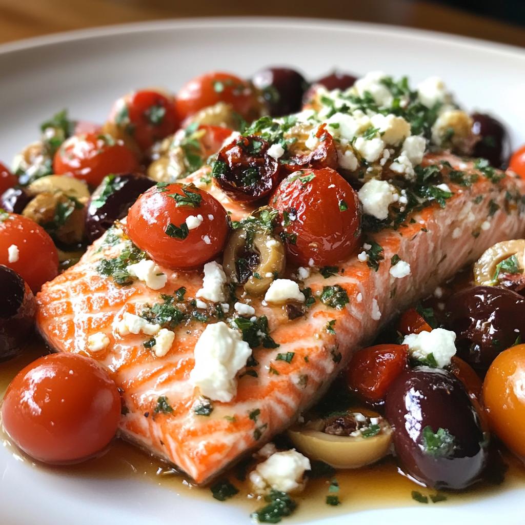 mediterranean style salmon
