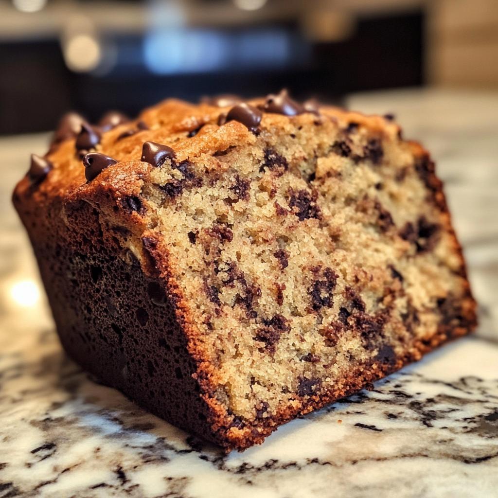 mini chocolate chip banana bread - detail 1