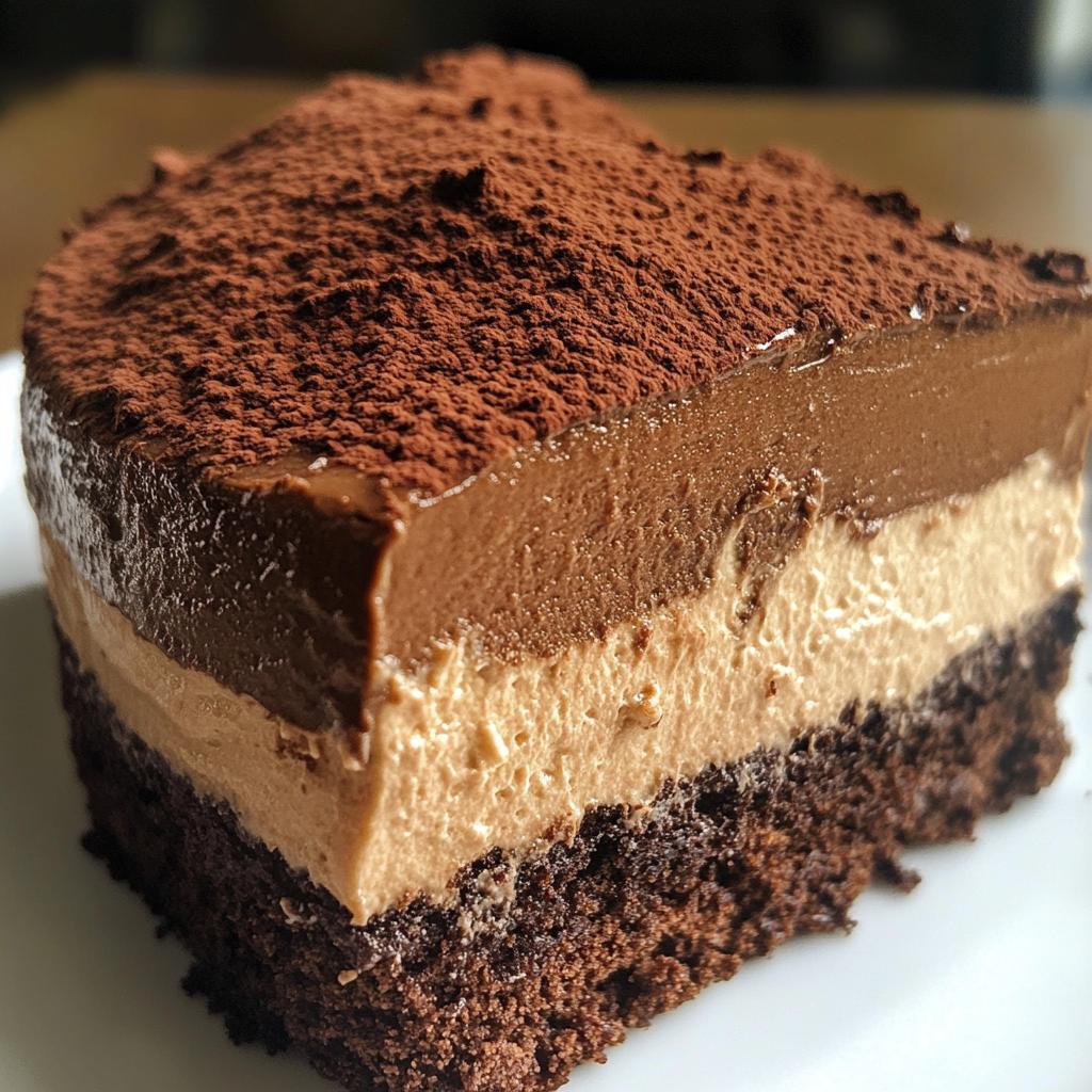 mocha mousse cake