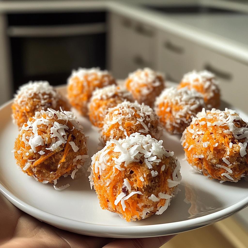 no bake carrot cake bites - detail 1