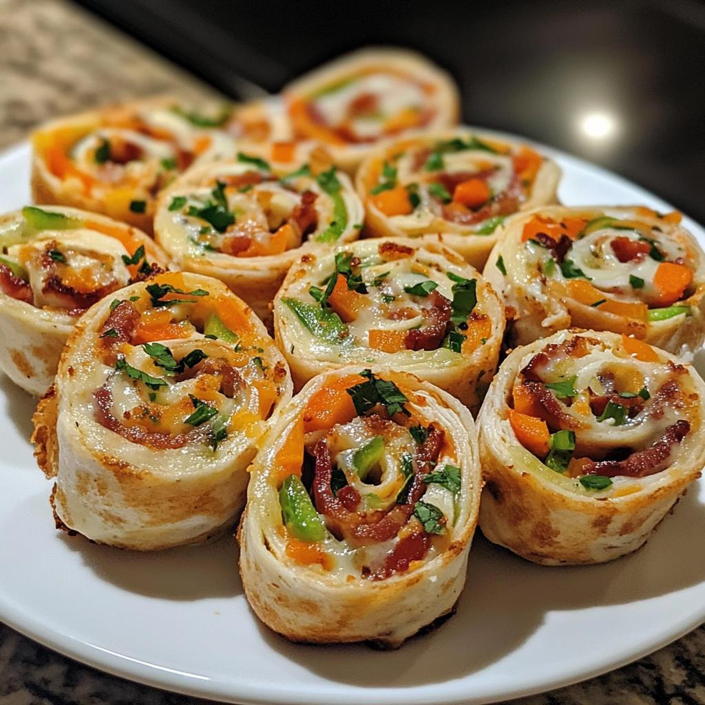 pinwheel sandwiches - detail 1