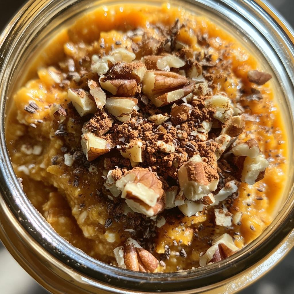 pumpkin pie overnight oats