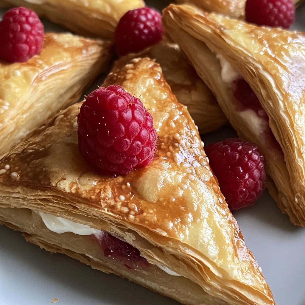 raspberry cream cheese bites