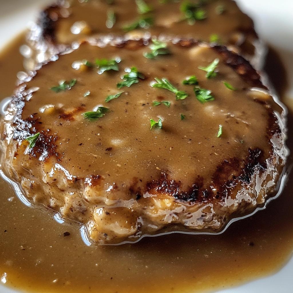 salisbury steak and gravy