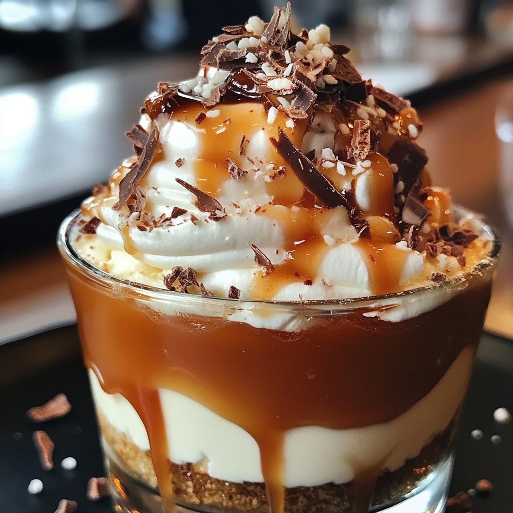 salted caramel mousse