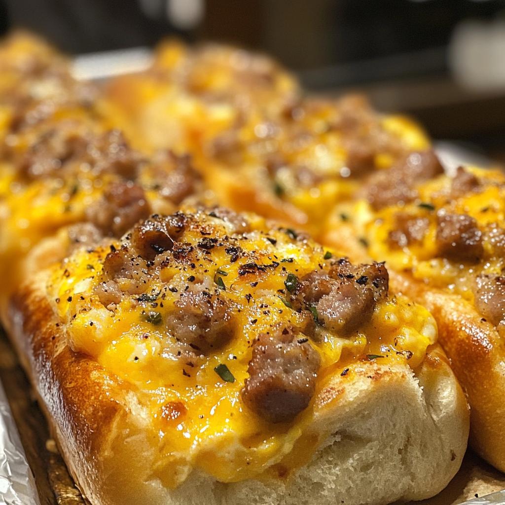 sausage and egg breakfast rolls for a hearty start - detail 1