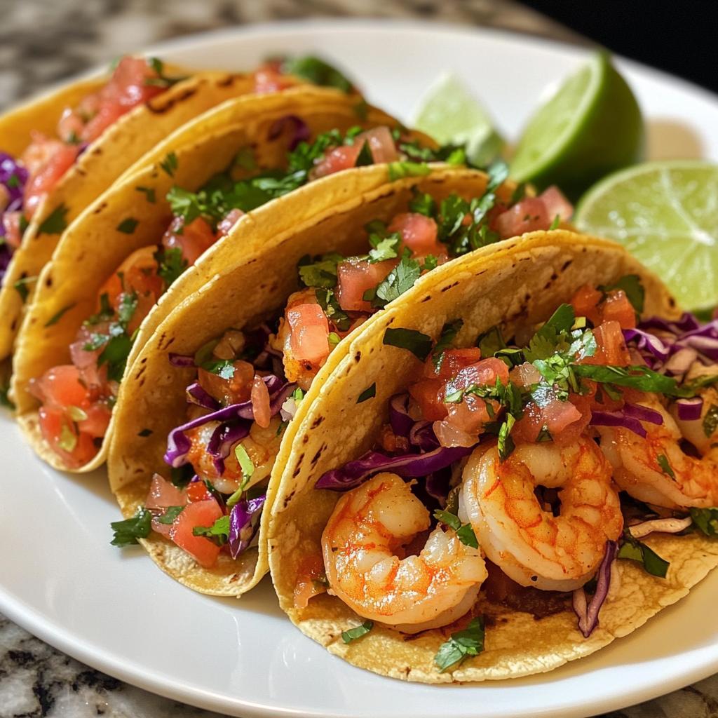 shrimp tacos - detail 1