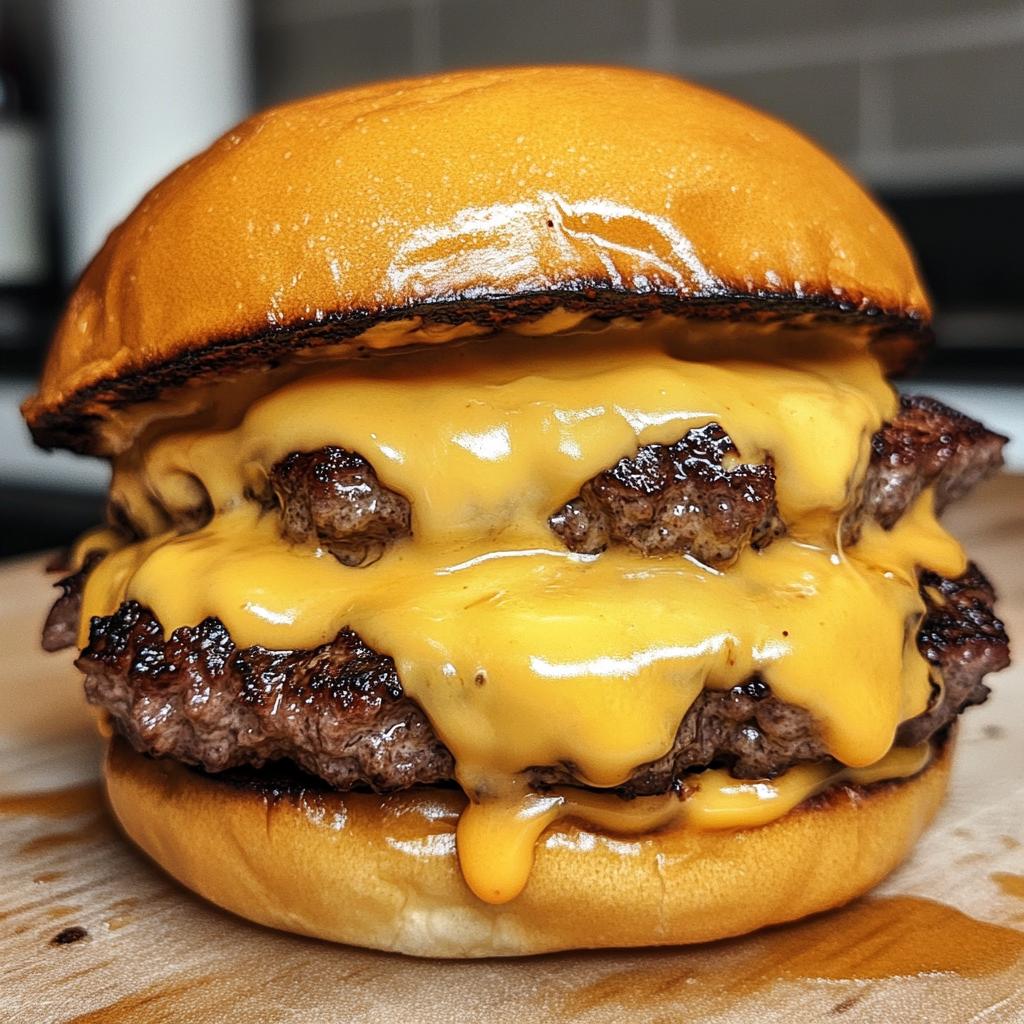 smash burgers with baconnaise sauce - detail 1