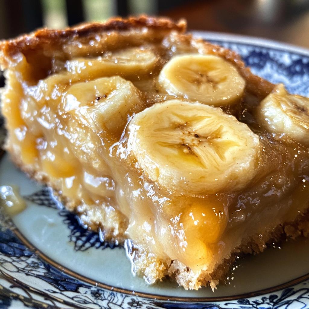 southern banana cobbler - detail 1