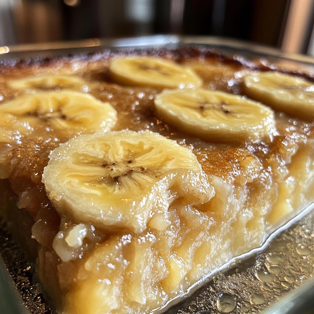 southern banana cobbler