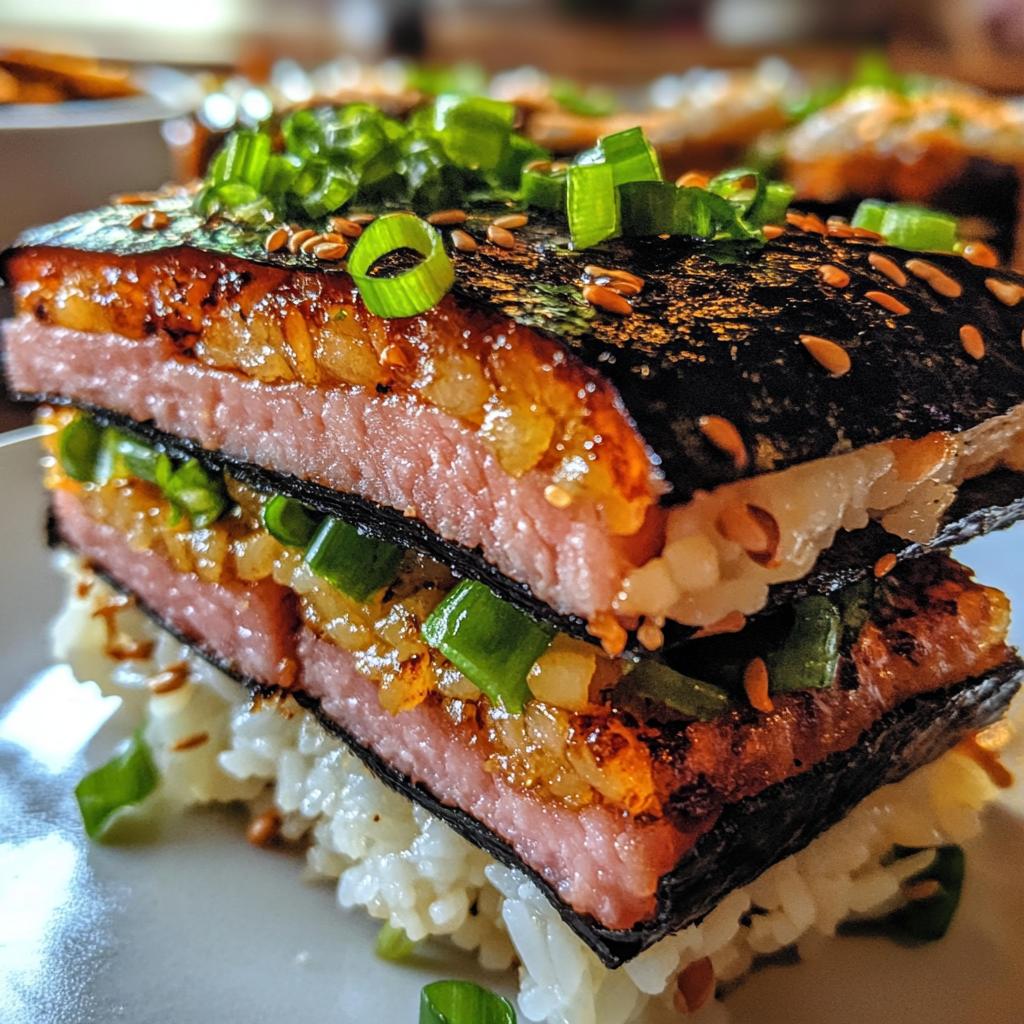 spam musubi bake