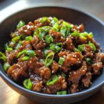 sticky ginger beef mince