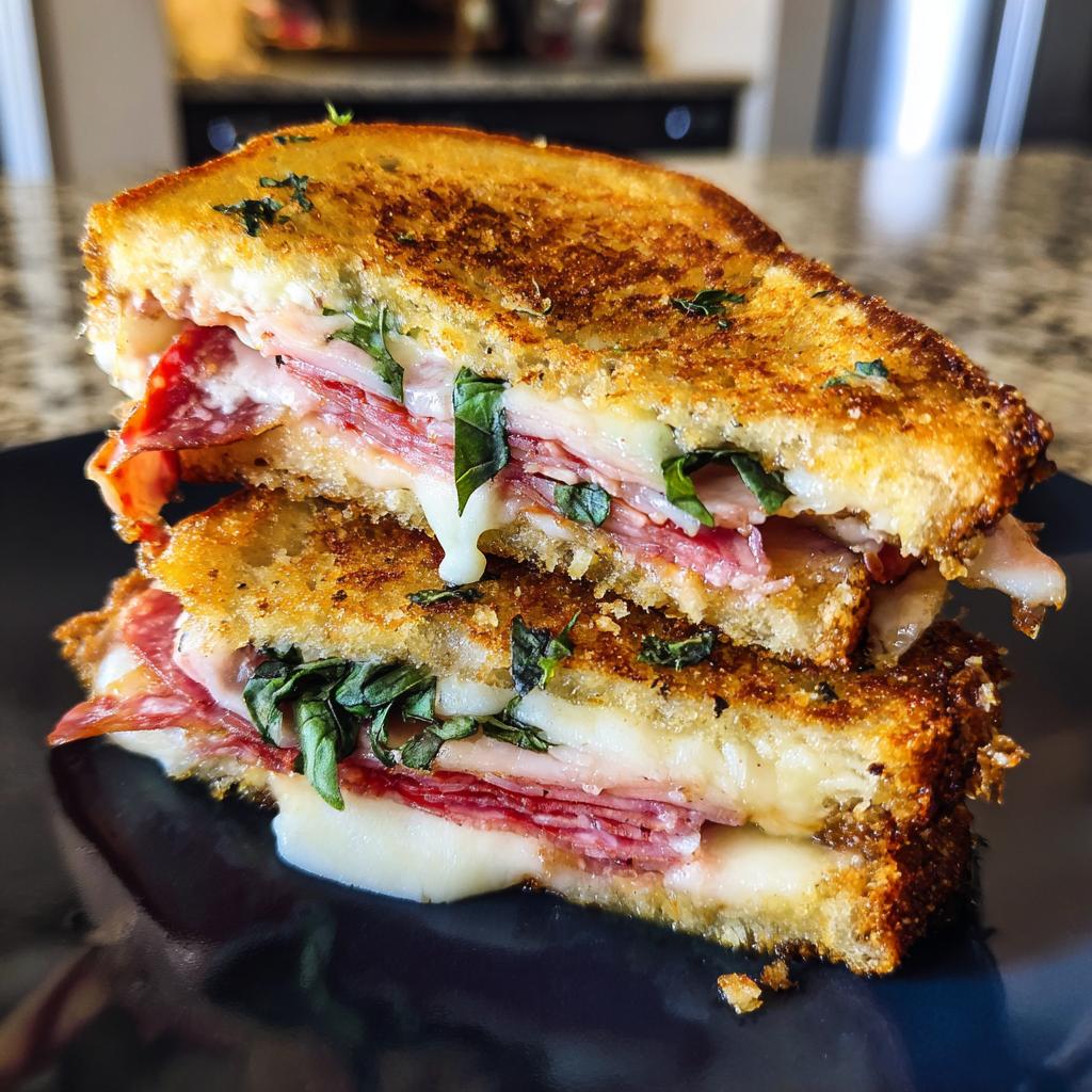 toasted italian sandwich