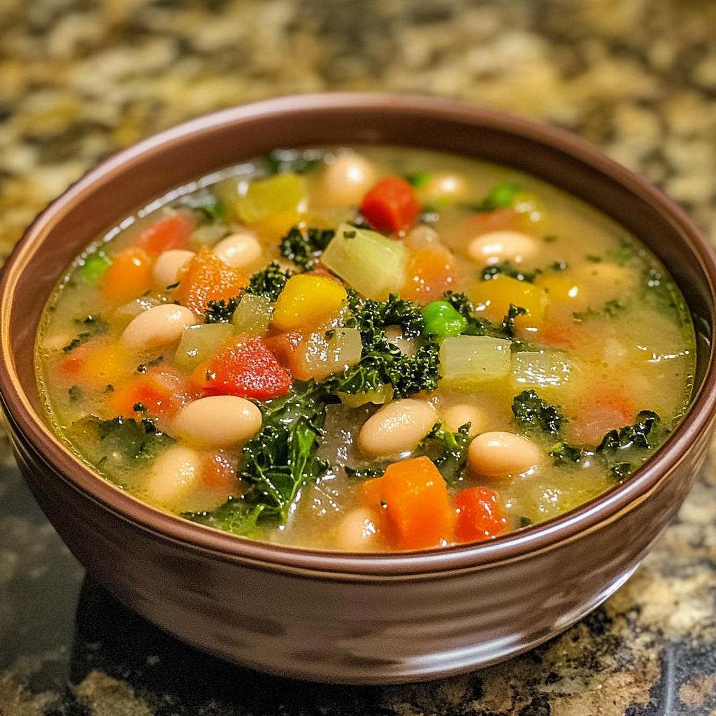 tuscan white bean soup - detail 1