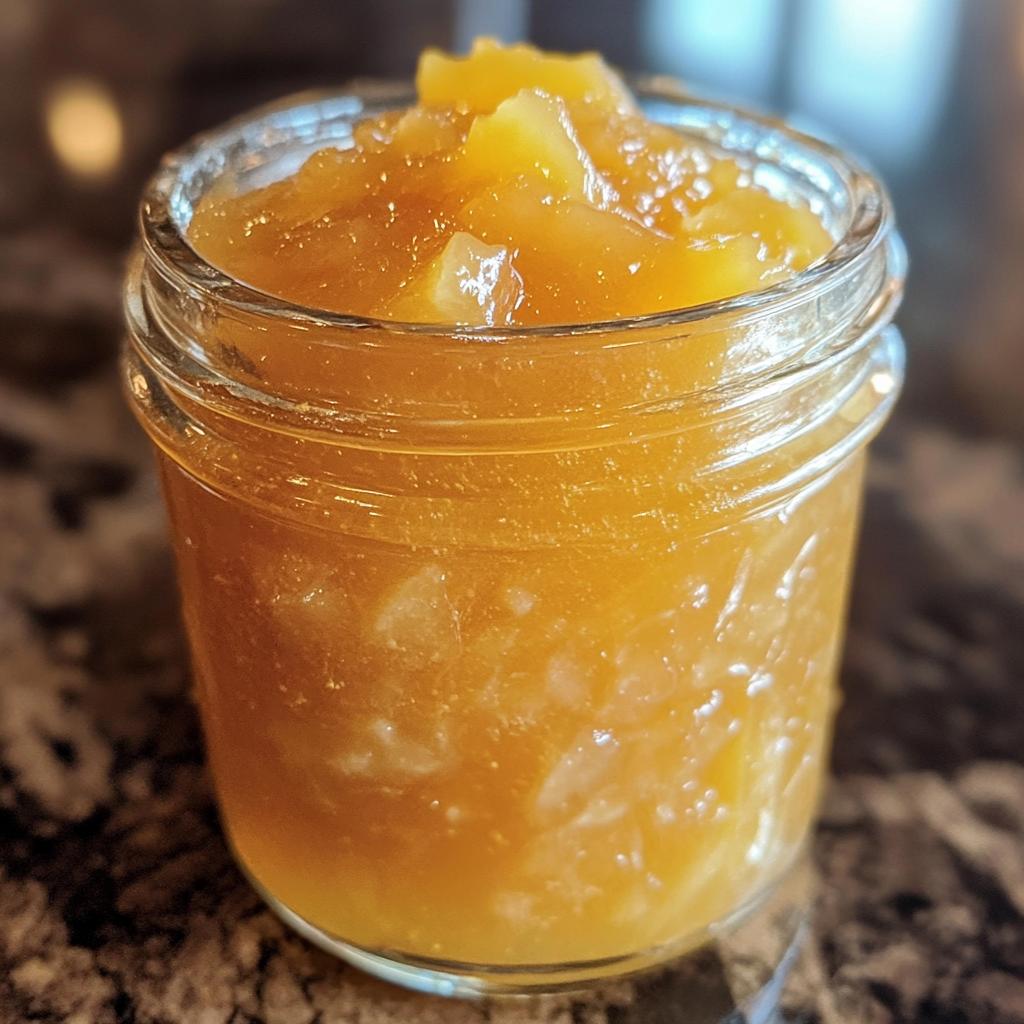 vanilla peach jam