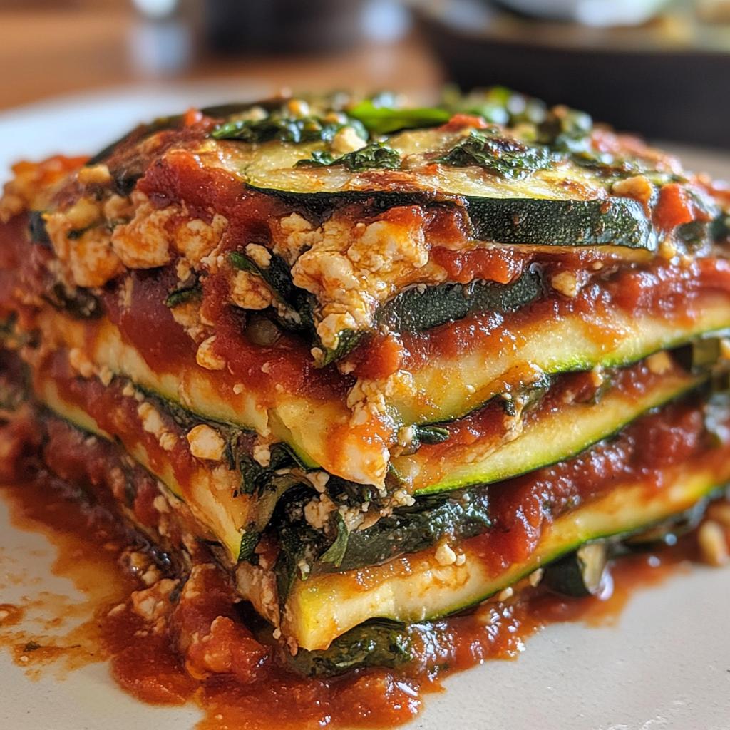 vegan zucchini lasagna