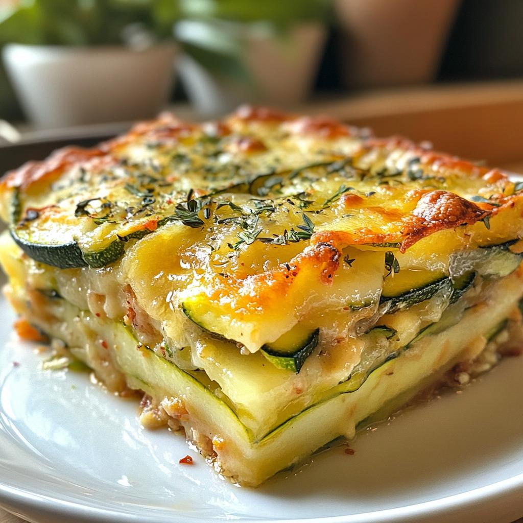 vegetarian zucchini slice
