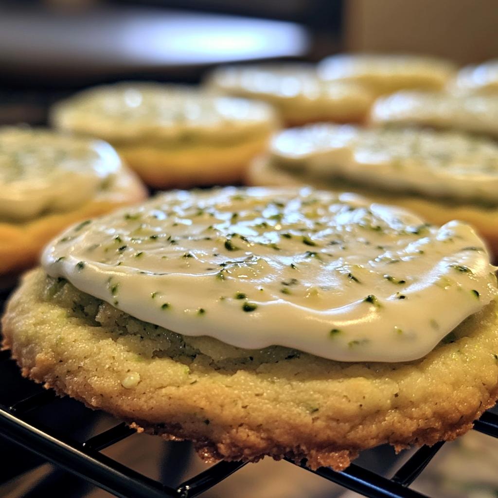 zucchini cookies with cream cheese frosting