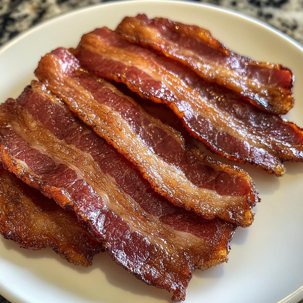 air fryer bacon crispy