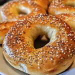 air fryer bagels greek yogurt
