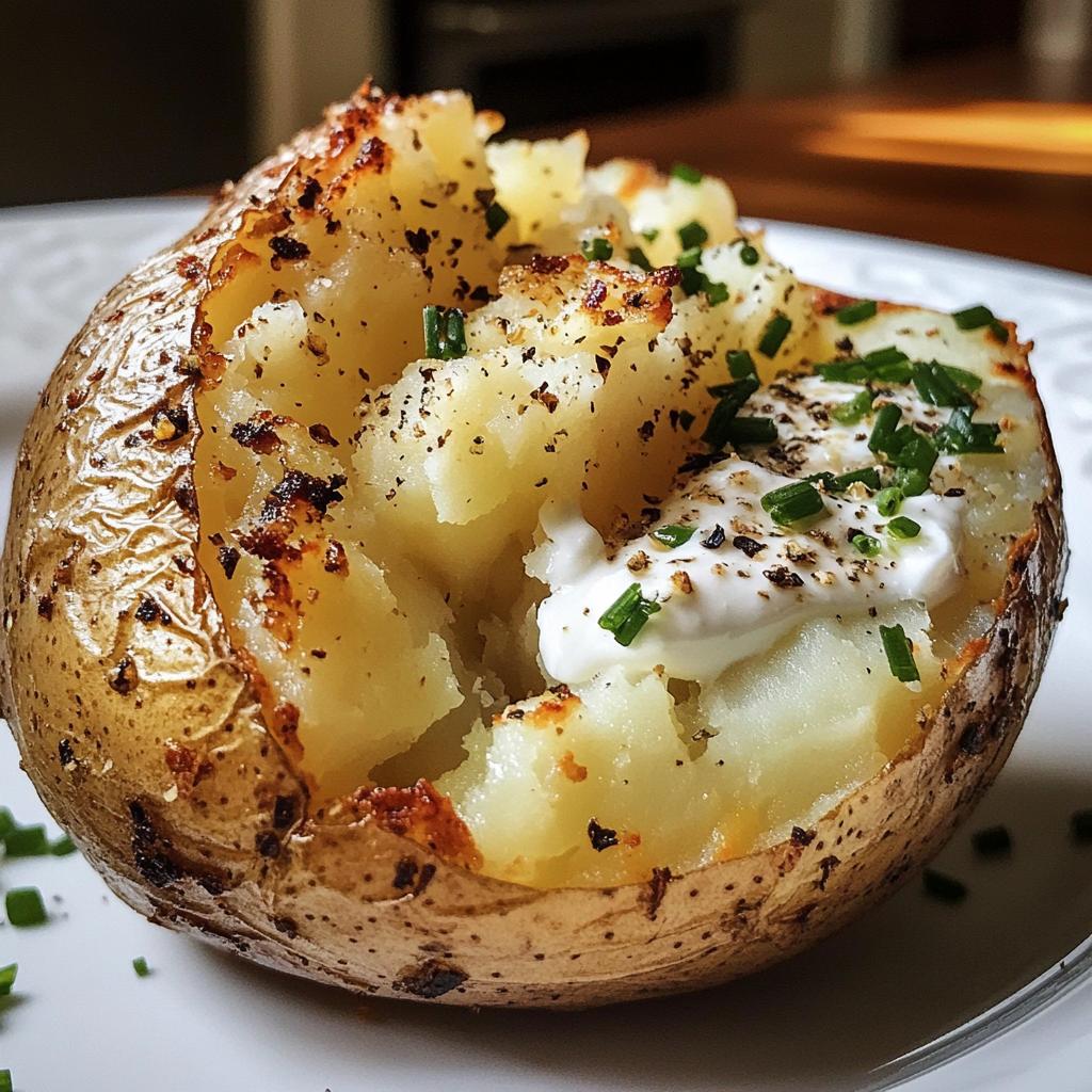 air fryer baked potato quick