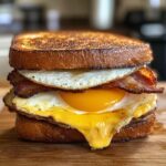 air fryer breakfast sandwich