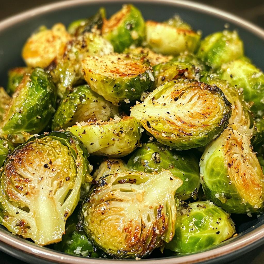 air fryer brussels sprouts recipe