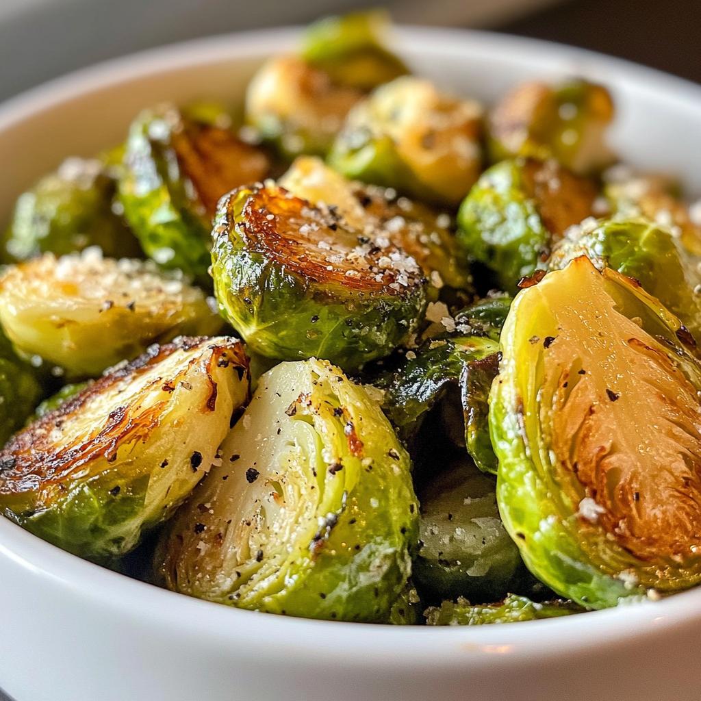 air fryer brussels sprouts