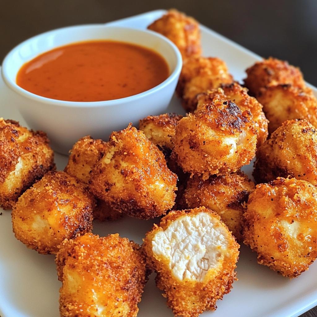 air fryer buffalo chicken bites