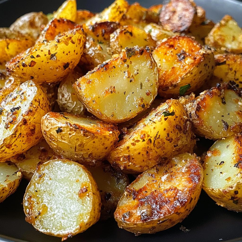 air fryer canned potatoes - detail 1