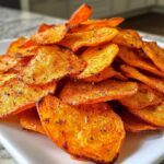 air fryer carrot chips