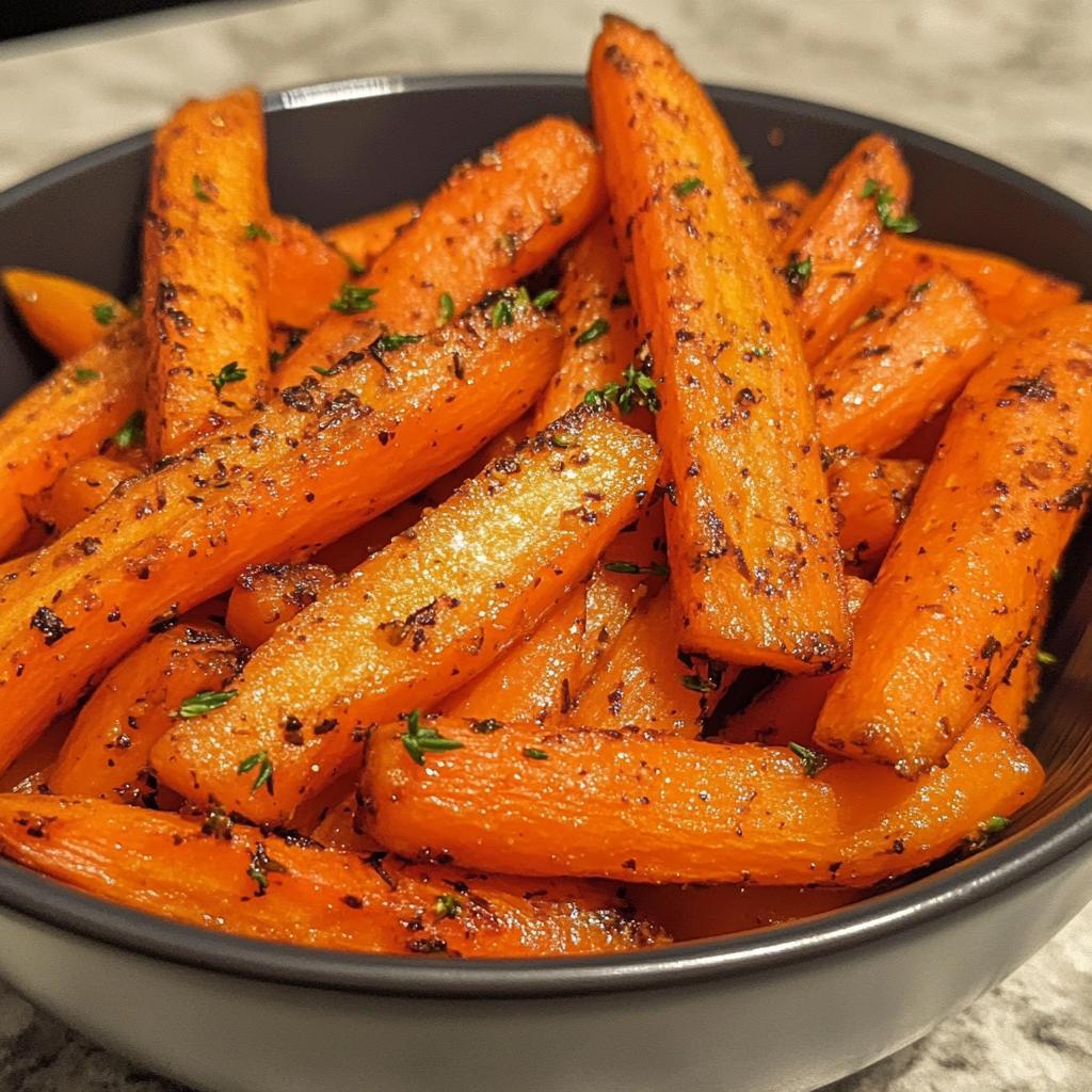 air fryer carrots recipe