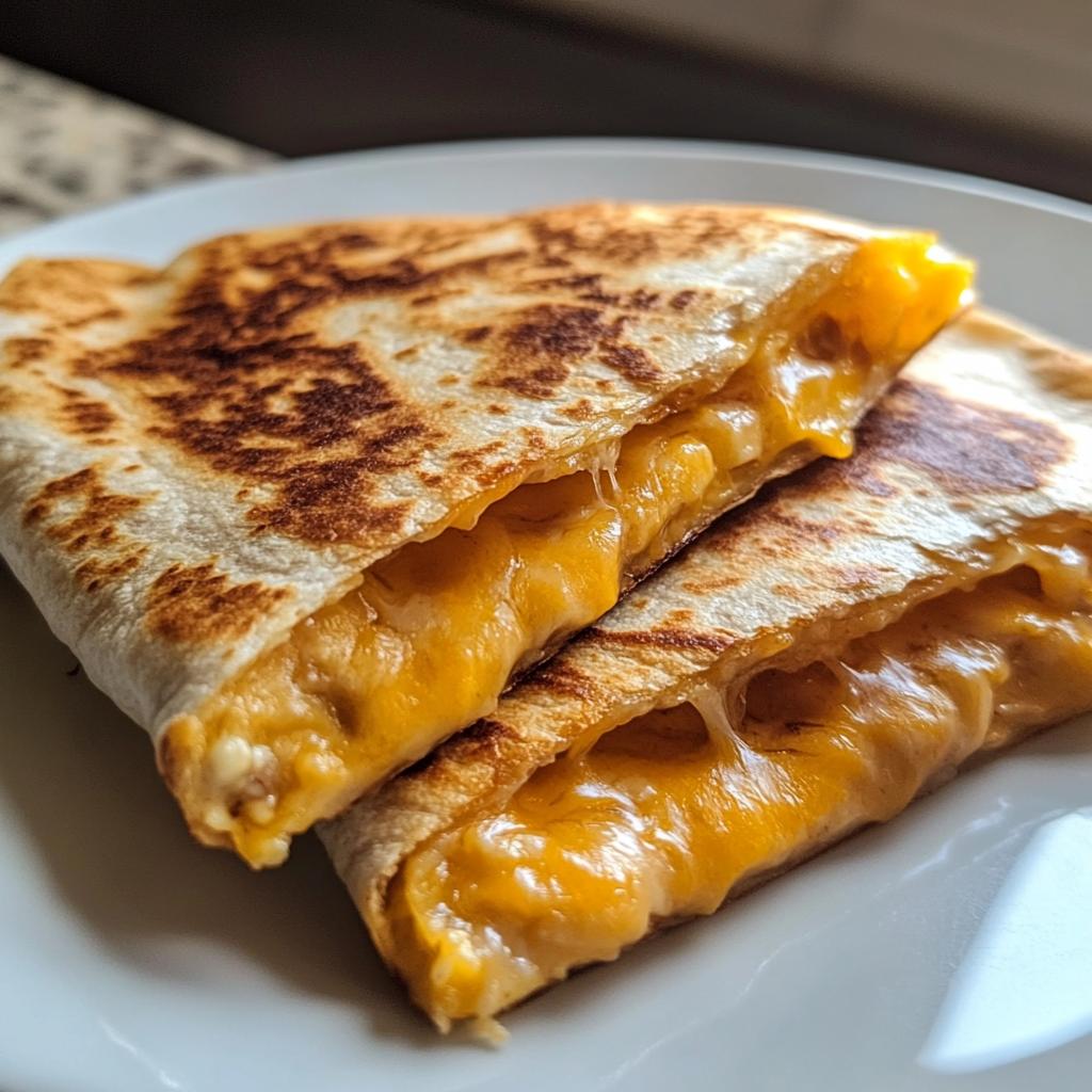 air fryer cheese quesadilla
