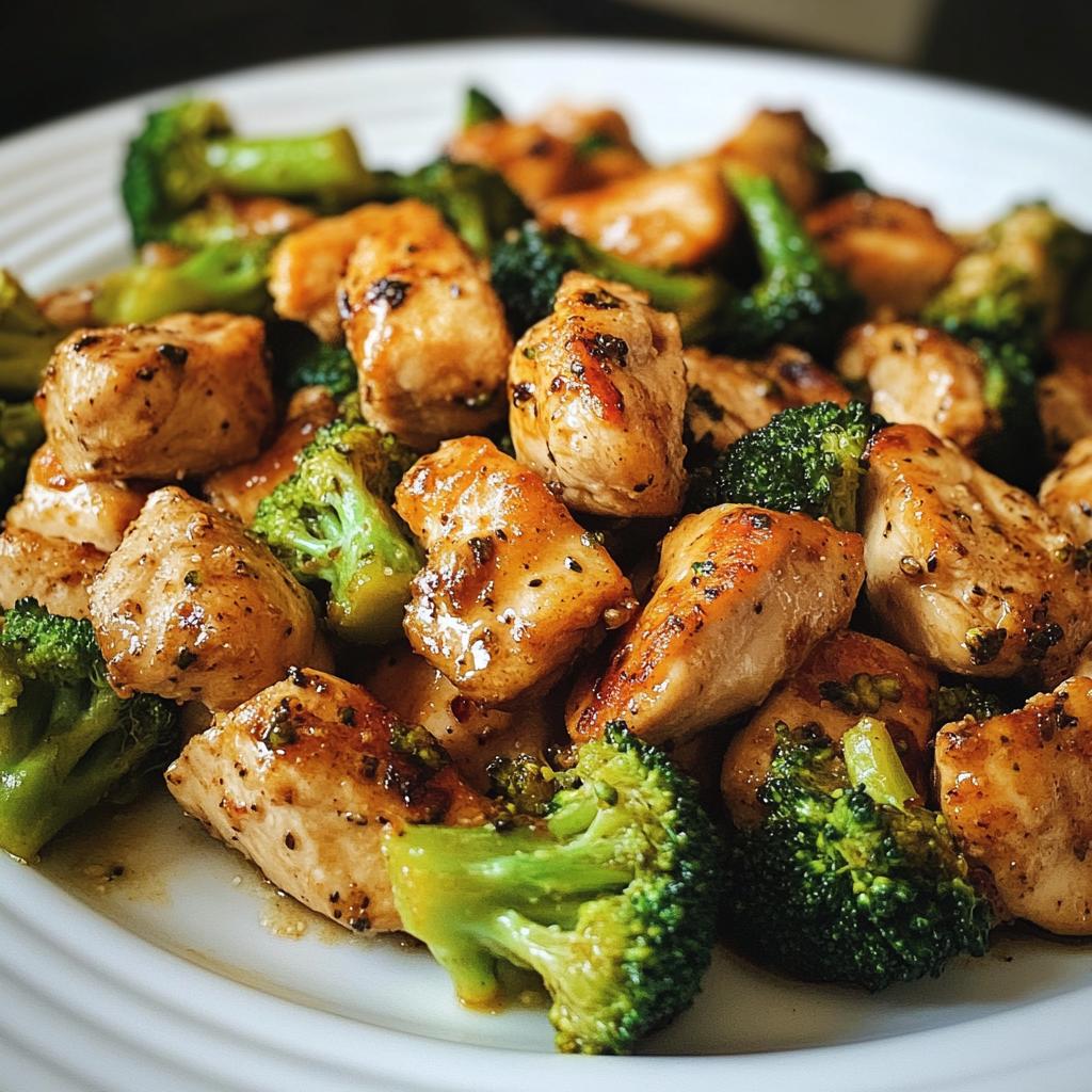 air fryer chicken and broccoli