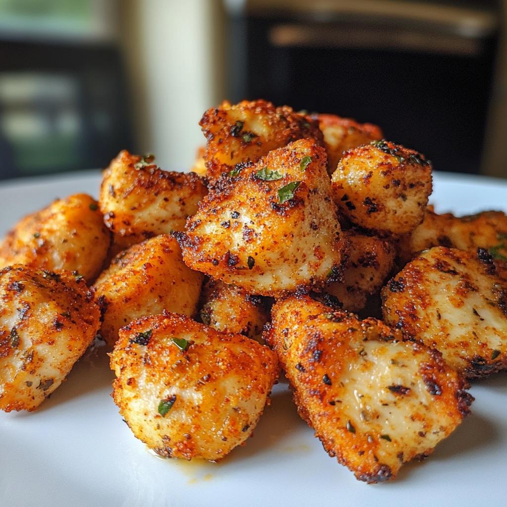 air fryer chicken bites no breading