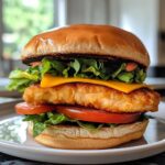 air fryer chicken burgers