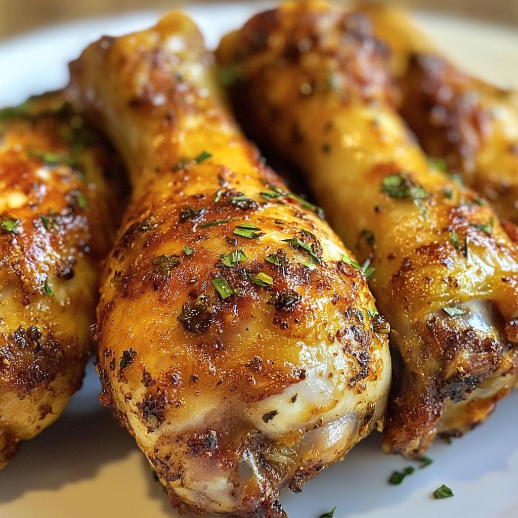 air fryer chicken drumsticks crispy easy - detail 1