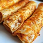 air fryer chicken taquitos