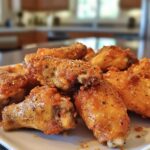 air fryer chicken wings baking powder