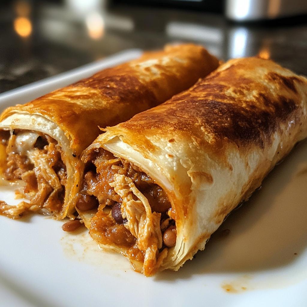 air fryer chimichangas