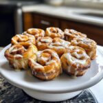 air fryer cinnamon roll bites