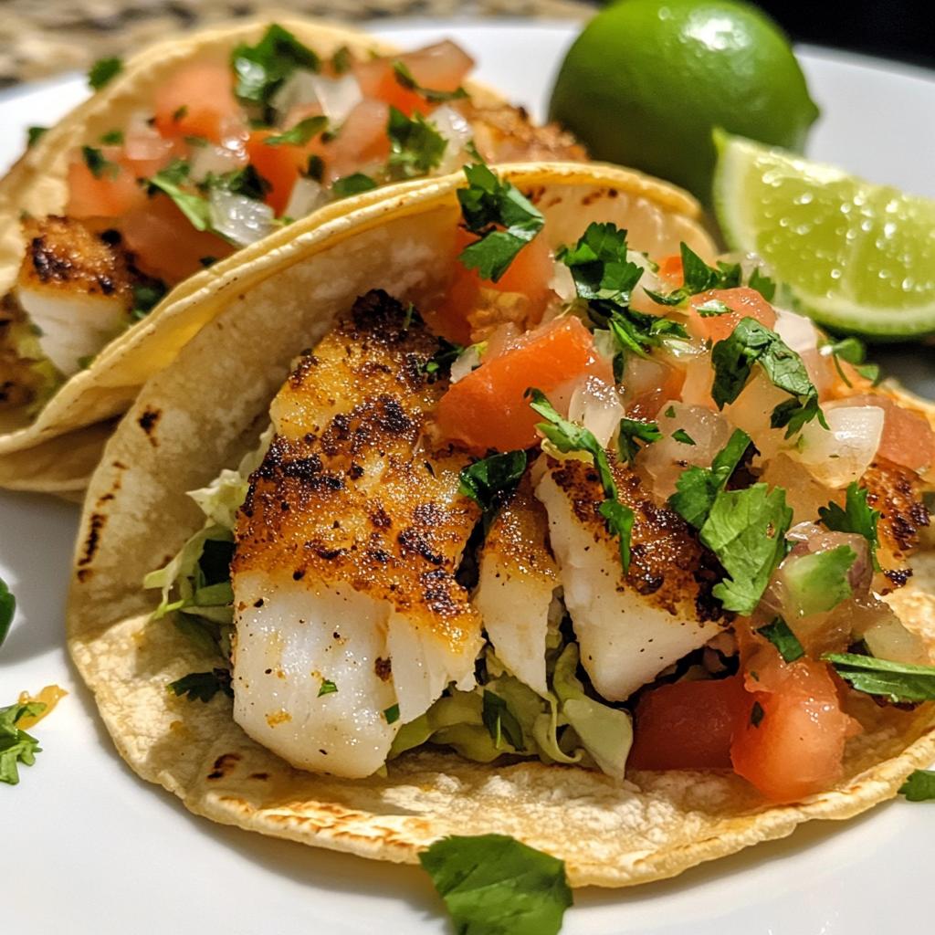 air fryer cod tacos