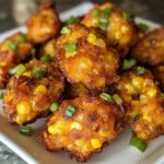 air fryer corn fritters